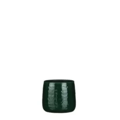 Floyd Pot Rond Groen - H15xd17cm
