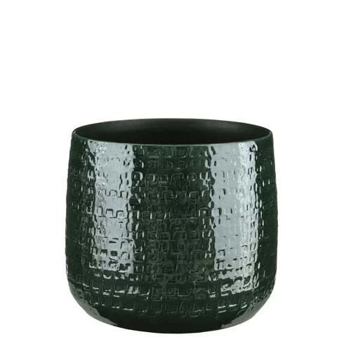 Floyd Pot Rond Groen - H23,5xd28cm 1 Floyd Pot Rond Groen - H23,5xd28cm