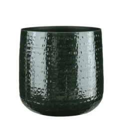 Floyd Pot Rond Groen - H30xd32cm