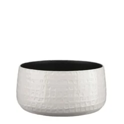 Floyd Schaal Rond Wit - H13xd29cm