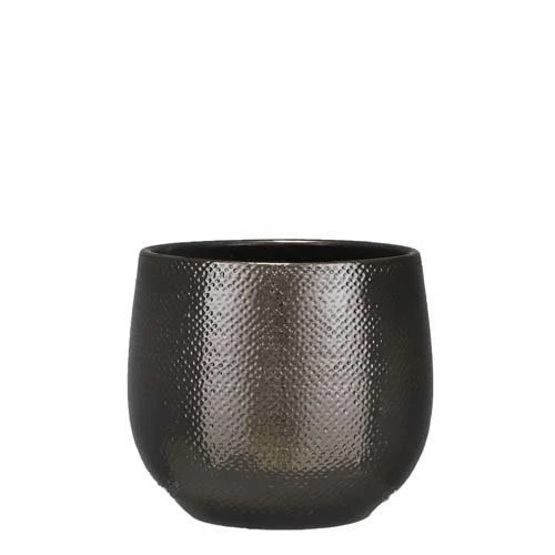 Gabriel Pot Rond Brons - H20xd25cm 1 Gabriel Pot Rond Brons - H20xd25cm