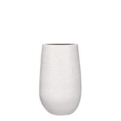 Gabriel Vaas Wit - H35xd21cm