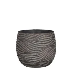 Hendrick Pot Rond Bruin - H19xd21,5cm