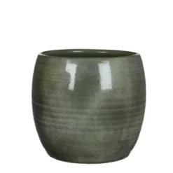 Lester Pot Rond Groen - H26xd28cm