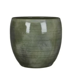 Lester Pot Rond Groen - H31xd33cm