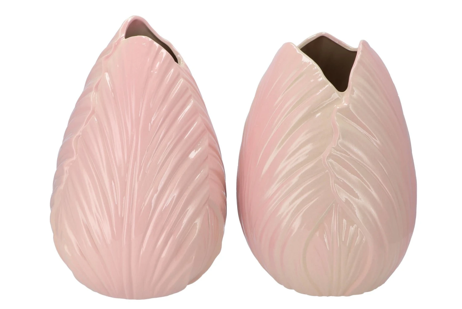 Menton Tulp Vaas Lichtroze 24x24x33cm