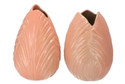 Menton Tulp Vaas Perzik 24x24x33cm