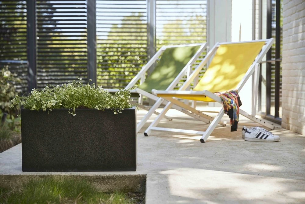 Bak Rechthoek Zwart - 80 X 32 X 44 Cm 2 Bak Rechthoek Zwart - 80 X 32 X 44 Cm - Afbeelding 2