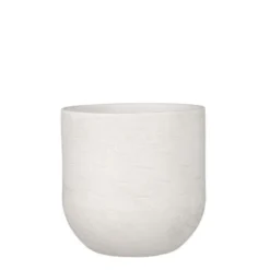 Nora Pot Rond Off White - H21xd23cm