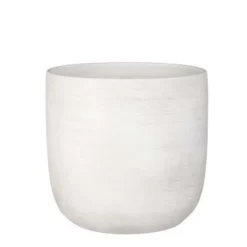 Nora Pot Rond Off White - H31xd34cm