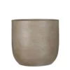 Nora Pot Rond Taupe - H24xd25cm