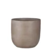 Nora Pot Rond Taupe - H27xd30cm