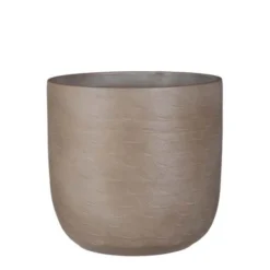 Nora Pot Rond Taupe - H31xd34cm