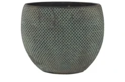 Planter Fay Blue Gold D36x20 H29