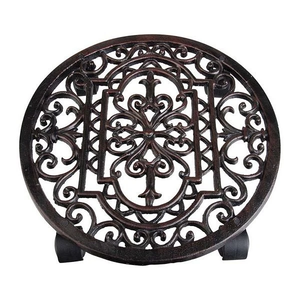 ESSCHERT DESIGN Planttrolley Klassiek Rond 1 ESSCHERT DESIGN Planttrolley Klassiek Rond