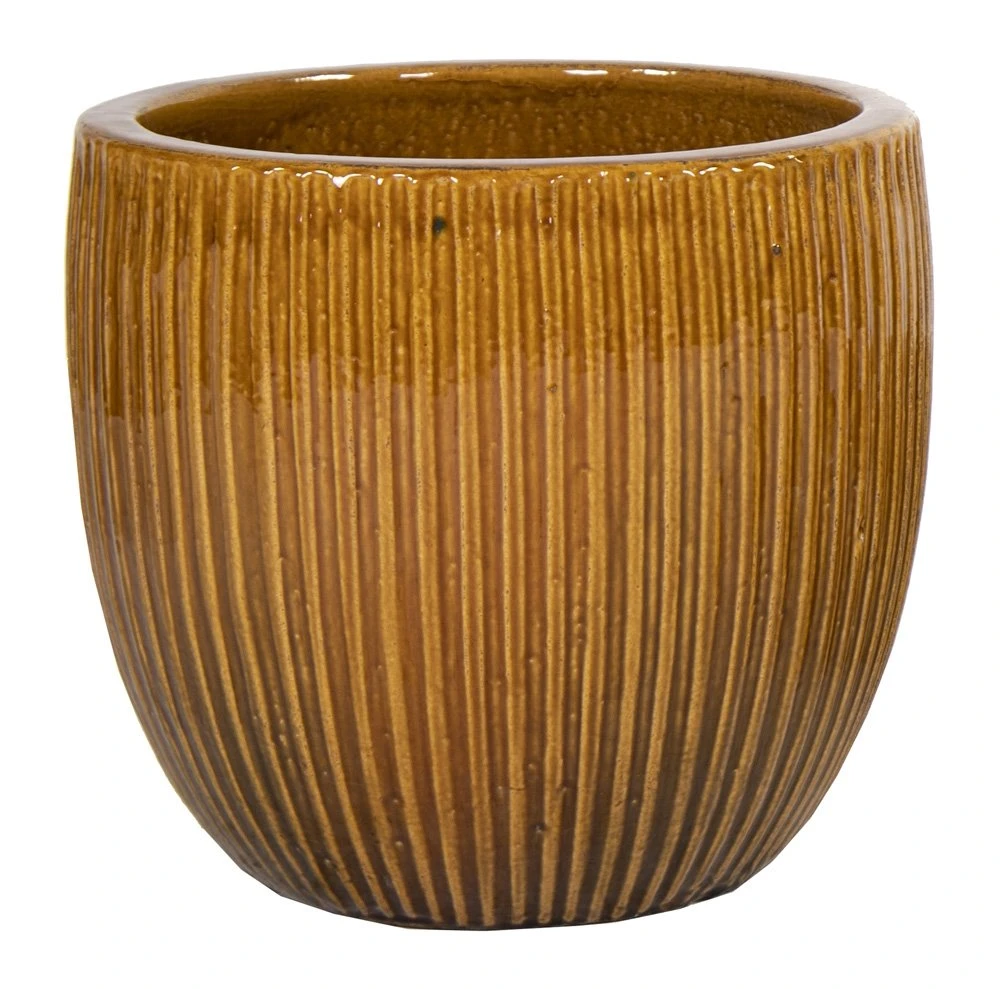 Portly Egg Rib Honey - Ø 50 X H 45 Cm 1 Portly Egg Rib Honey - Ø 50 X H 45 Cm