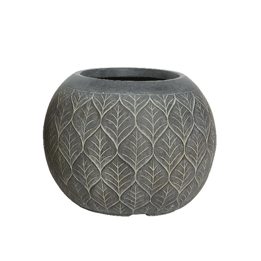 Pot Ella Lichtgrijs - Ø 36 X H 27,5 Cm 1 Pot Ella Lichtgrijs - Ø 36 X H 27,5 Cm