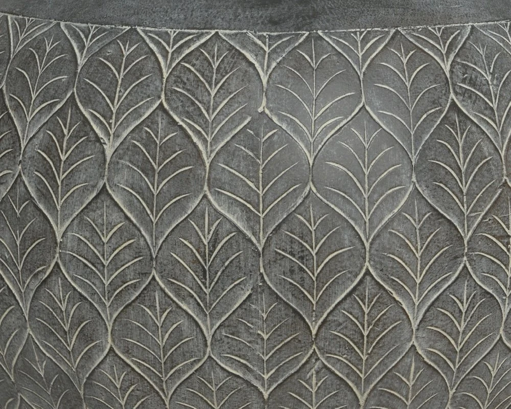 Pot Ella Lichtgrijs - Ø 36 X H 27,5 Cm 2 Pot Ella Lichtgrijs - Ø 36 X H 27,5 Cm - Afbeelding 2