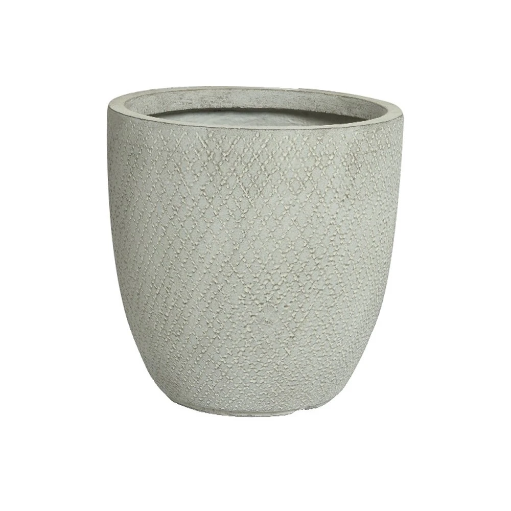 Pot Fender Lichtgrijs - Ø 37,5 X H 35 Cm 1 Pot Fender Lichtgrijs - Ø 37,5 X H 35 Cm