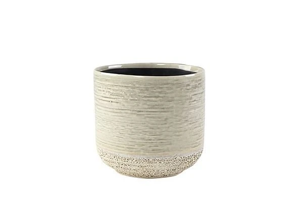 Pot Issa Lichtgrijs D18 H17 1 Pot Issa Lichtgrijs D18 H17