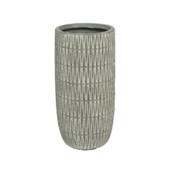 Pot James Grijs - Ø 24 X H 49 Cm