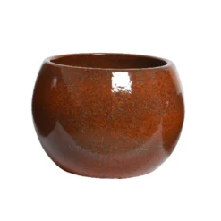 Pot Luca Oranje - Ø 42 X H 30 Cm