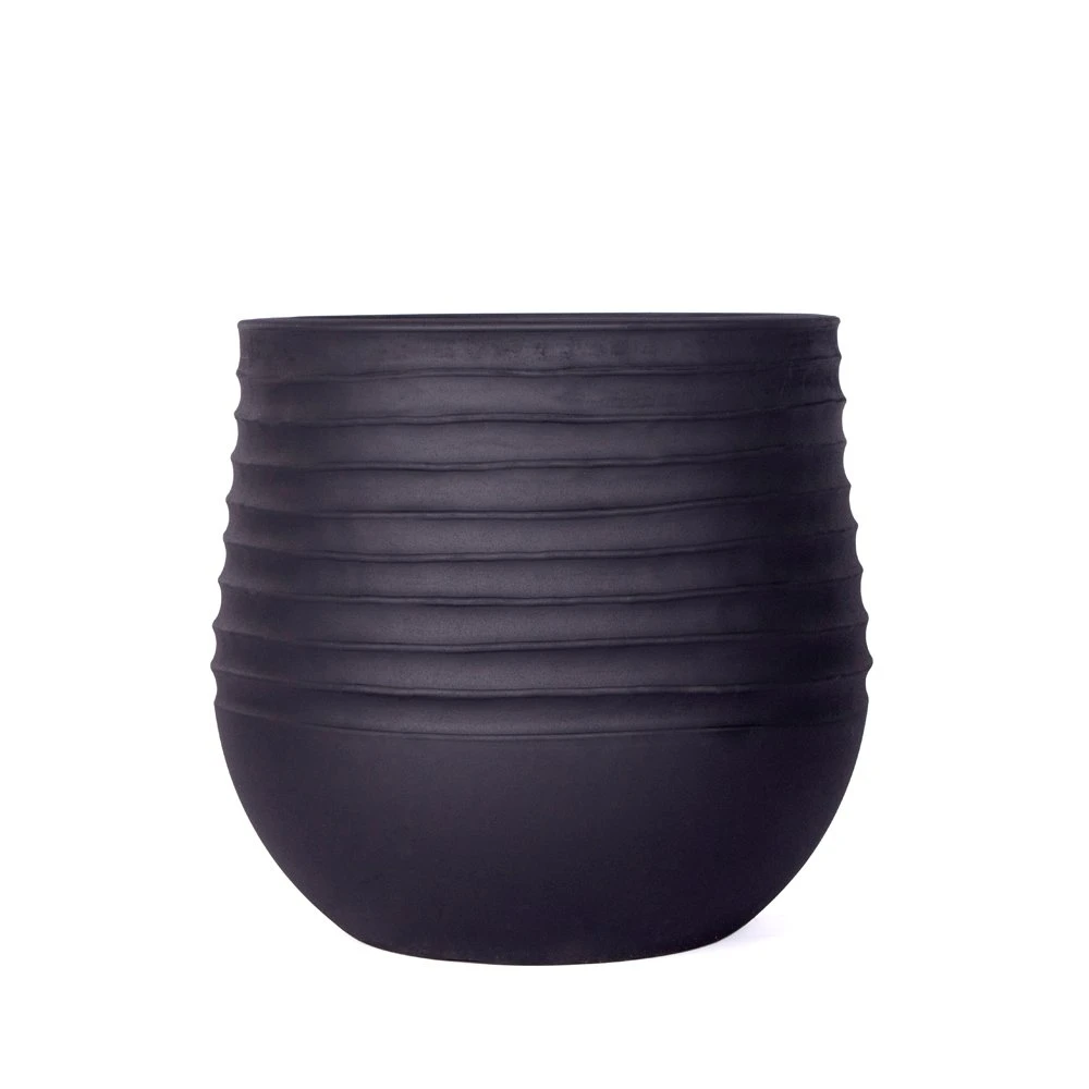 Pot Matt Black - D30x27cm 1 Pot Matt Black - D30x27cm