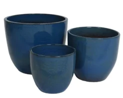 Pot Matteo Blauw - Ø 27 X H 29 Cm -KeramiekHuisNederland pot matteo blauw 27 x h 29 cm 1000x799 62416f325ce91 l