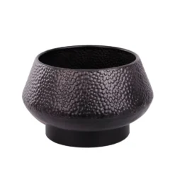 Pot Metaal Rustique Black - H 20,5 X D 32 Cm