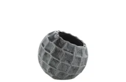 Pot Square Design Blauw D21 H19