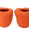 Raspberry Vaas Oranje 37x37cm