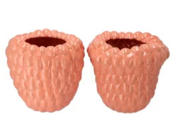 Raspberry Vaas Oudroze 37x37cm