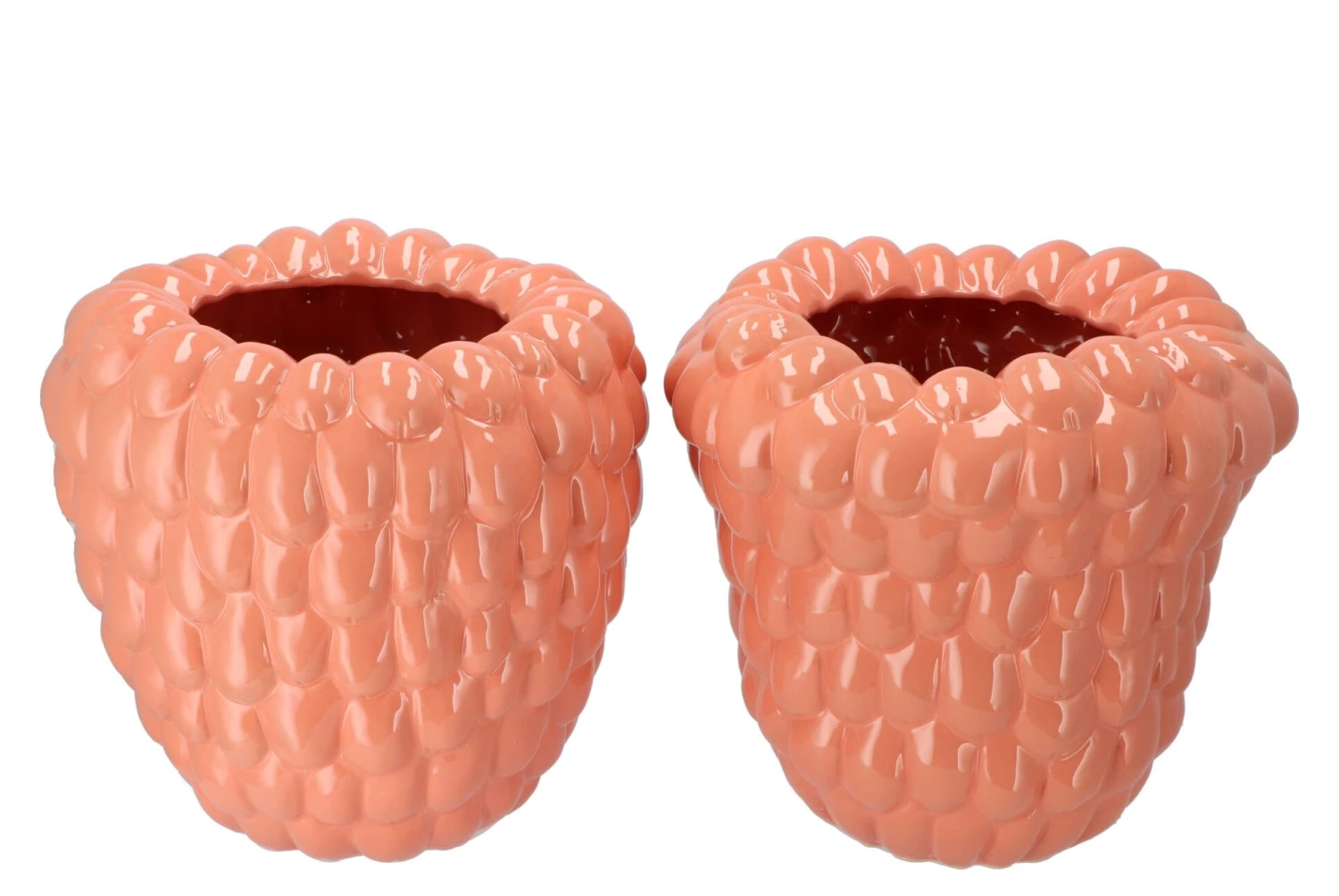 Raspberry Vaas Oudroze 37x37cm