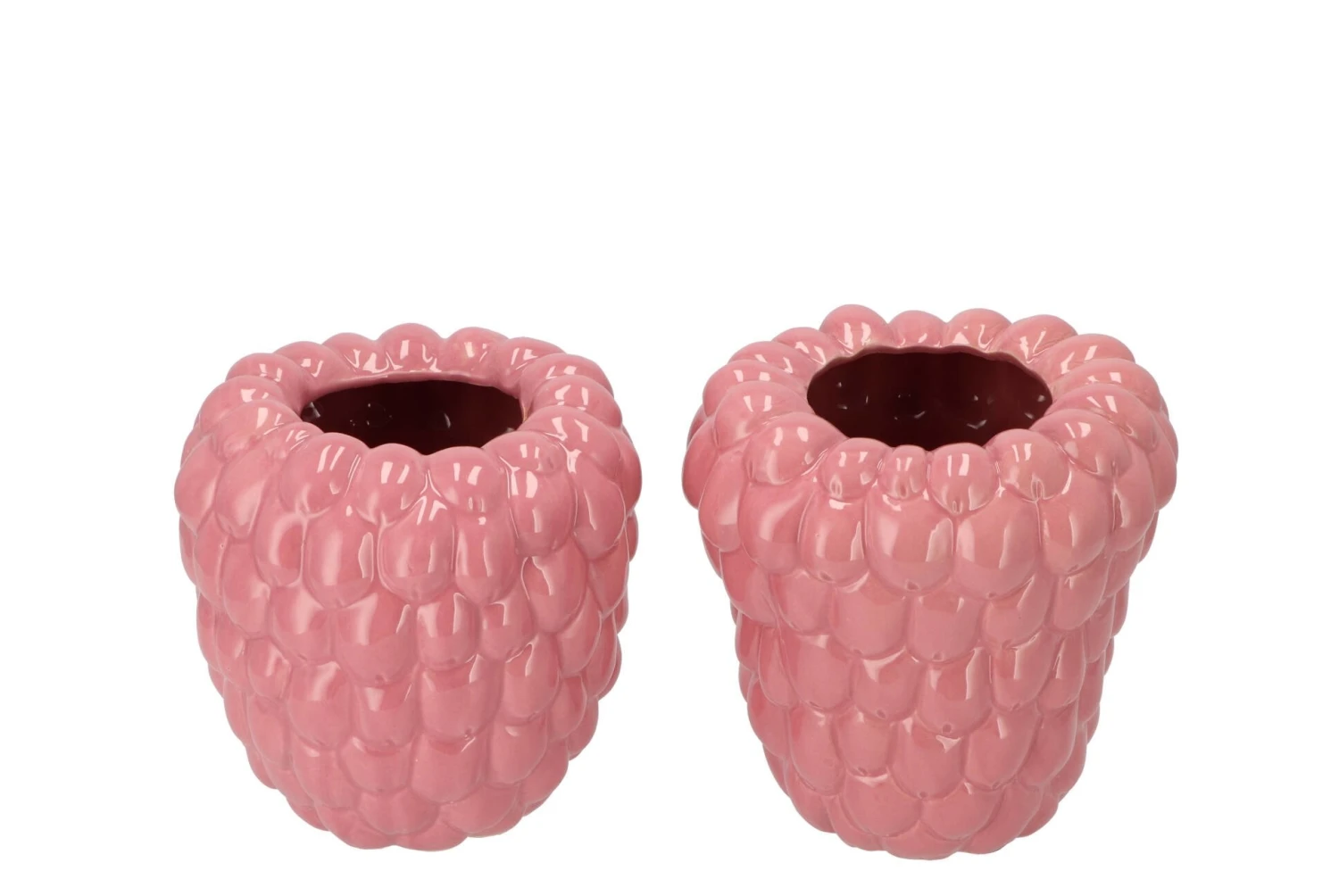 Raspberry Vaas Roze 19x19cm