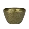 Schaal Metaal Antique Gold - Ø 28,5 X H 17 Cm