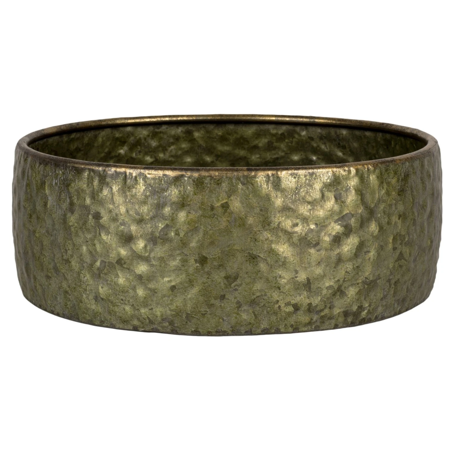 Schaal Metaal Antique Gold - Ø 35 X H 12,5 Cm 1 Schaal Metaal Antique Gold - Ø 35 X H 12,5 Cm