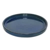 Schotel Matteo Blauw - Ø 40 X H 3,5 Cm