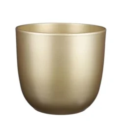 Tusca Pot Rond Goud - H25xd28cm