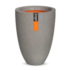 Vaas Elegant Laag I Smooth NL 26x36 Grijs