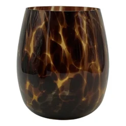 Vaas Glas Animal - Ø 15 X H 16,5 Cm