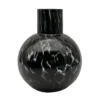 Vaas Glas Black Cheetah - Ø 14 X H 18 Cm