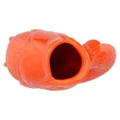 KeramiekHuisNederland 31 KeramiekHuisNederland -KeramiekHuisNederland vaas happy fish double oranje 20x10x31cm 1000x1000 63f61ad71727b l