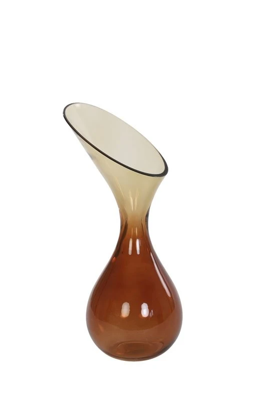 Vaas HERLEY Bruin - 16 X 16 X 33 Cm 1 Vaas HERLEY Bruin - 16 X 16 X 33 Cm