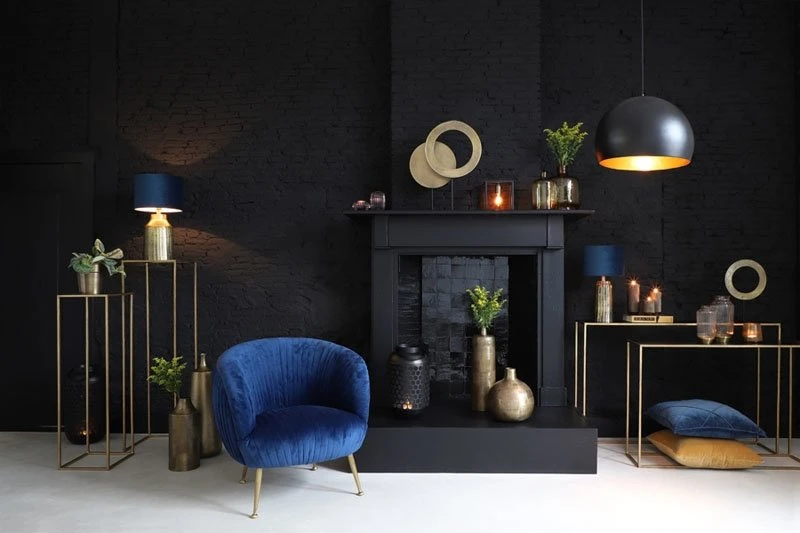 Vaas KAMYL Antiek Brons - 16 X 16 X 50 Cm 2 Vaas KAMYL Antiek Brons - 16 X 16 X 50 Cm - Afbeelding 2