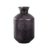 Vaas Metaal Rustique Black - H 44 X D 26 Cm