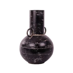 KeramiekHuisNederland 27 KeramiekHuisNederland -KeramiekHuisNederland vaas metaal vintage black h 41 x d 26 cm 1000x1000 61a5f122a964b l
