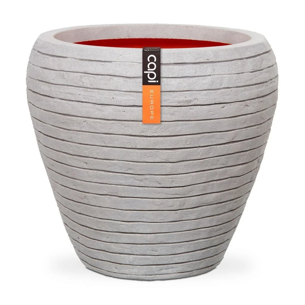 Vaas Taps Rond Row NL 42x38 Ivoor 1 Vaas Taps Rond Row NL 42x38 Ivoor